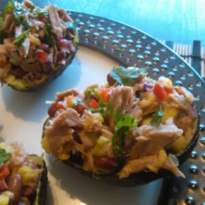 Salata de ton, avocado